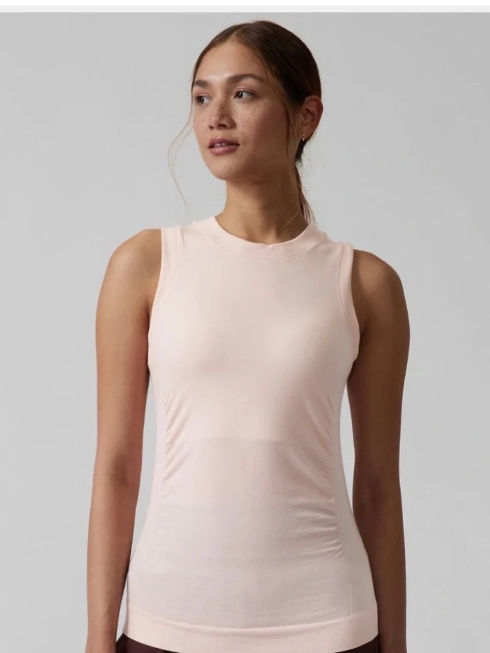 Athleta Foresthill Ascent Athletic Tank Blush Pink (XS)